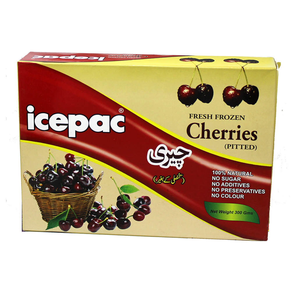 Fresh Frozen Cherries (300 Gms) Icepac Frozen Food