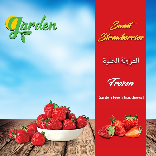 Fresh Imported Frozen Strawberries Frozen at -20 C by IQF Technology. Double Packed in Food Grade Polyethylene Bags to Retain Freshness & Quality Packing Size: 300 gms Available in Stores and Online: Lahore, Karachi, Islamabad, Rawalpindi and Faisalabad at Selected Super Stores